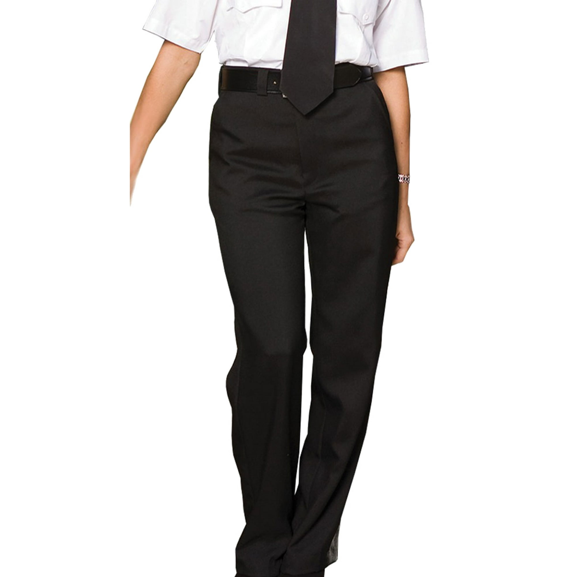 Edwards Garment Womens Classic Fit Flat Front Security Pant